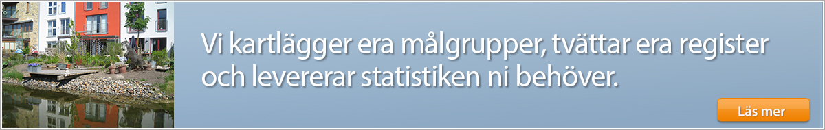 Analyser, kartläggningar och statistik
